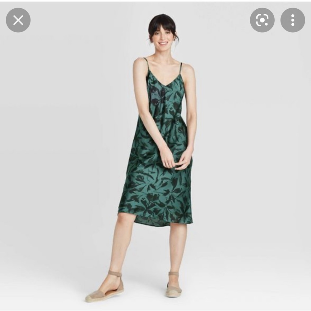 A New Day Silk Slip Dress